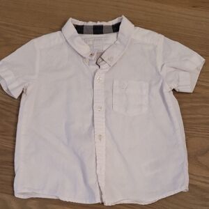 Burberry Kids White Button Down Shirt